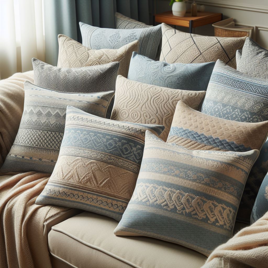 Designer-40 round floor cushion