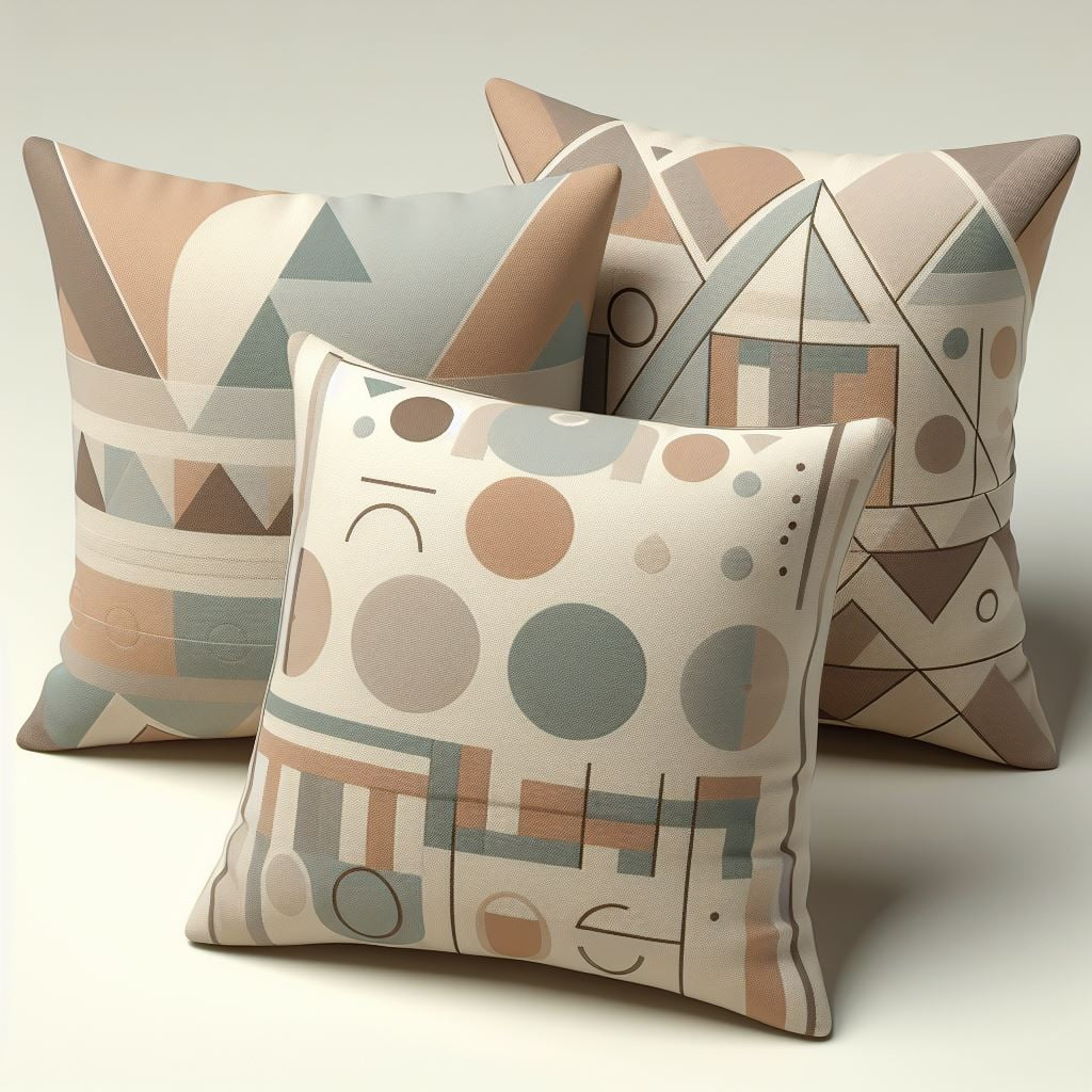 Designer-86 pillows round