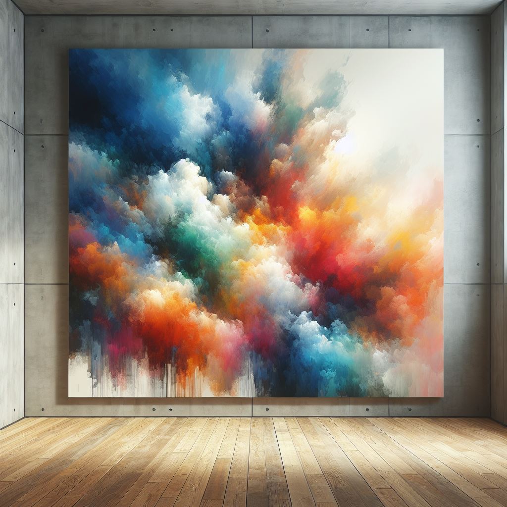 simple painting ideas for home wall for hall room