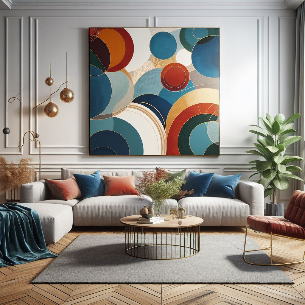 3d painting on wall for home