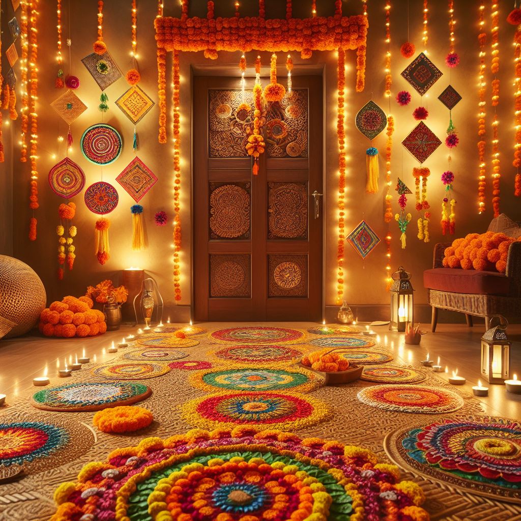 saraswati puja decoration ideas at home mehndi decoration ideas at home