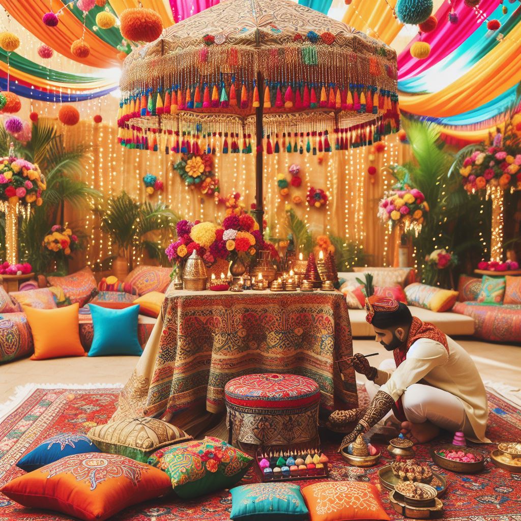 Designer-2024-04-23T173940.354 home decoration ideas ganpati wall decor ideas quotes