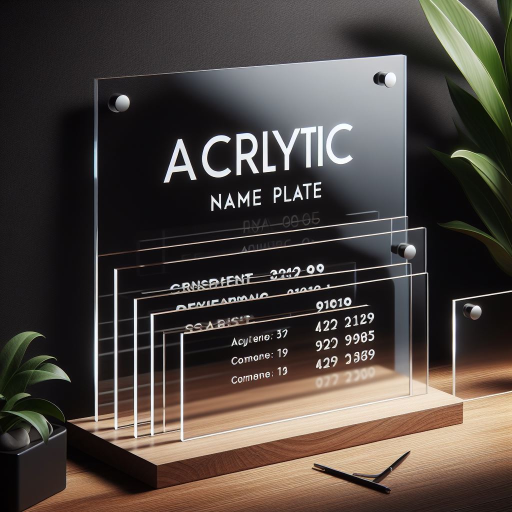 Designer-2024-04-24T202144.997 table name plate steel name plate name plate with light name plate wood
