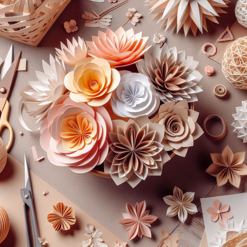 Paper Flower Making