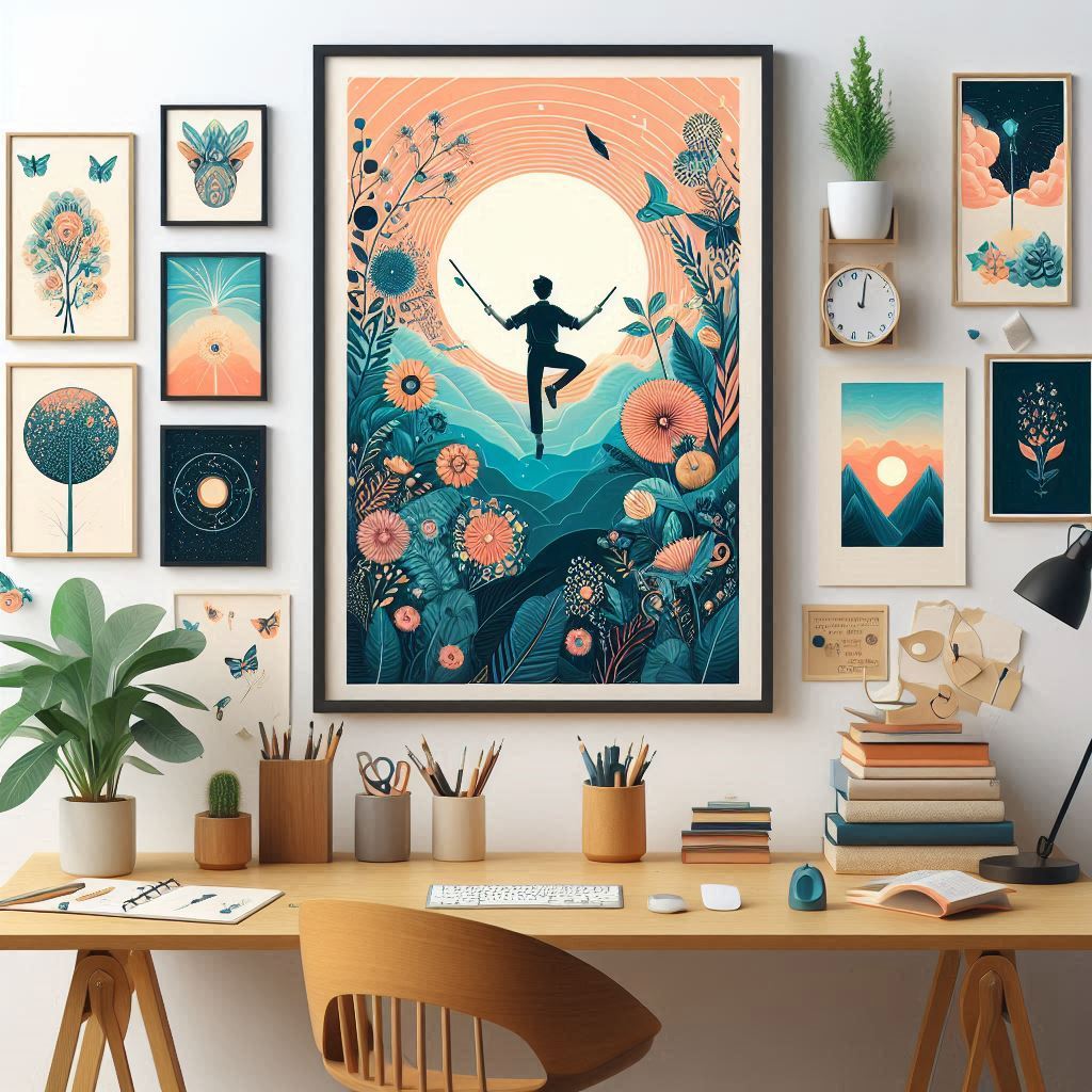 Inspirational art for home Personal touches in home decor